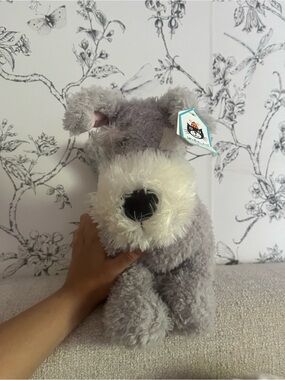Jellycat large caffuffle dog BNWT